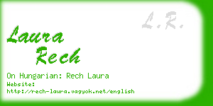laura rech business card